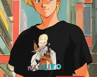 Naruto Anime Japan Cosplay T-Shirt, Otaku Gift, Manga Tee, Anime Lover Shirt, Japanese Graphic Top