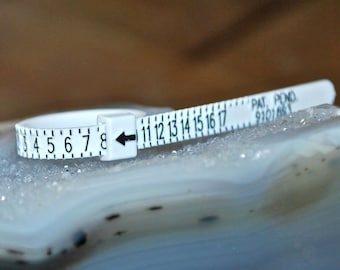 Adjustable Ring Sizer: Reusable Multisizer Tool with Half Sizes
