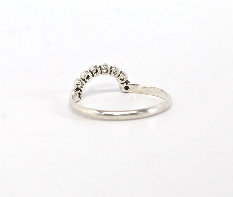 Halo Ring Guard Half Circle Ring Enhancer Ring Guard Etsy