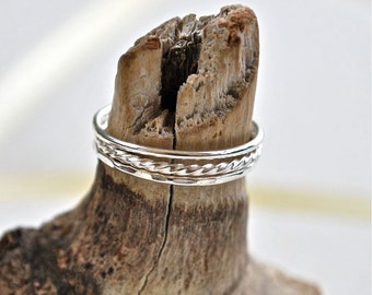 Silver Ring Stack