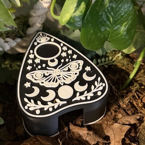 Spirit board planchette - 3D printed hide for snakes, geckos, and spiders image 10