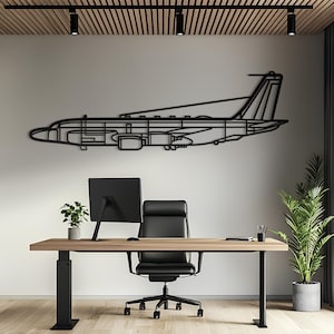 RC-135 Metal Aircraft Wall Art, Airplane Wall Art, Aviation Decor, Metal Wall Art, Airplane Gift, Pilot Gift, Aviation Gift, RC-135 Gift
