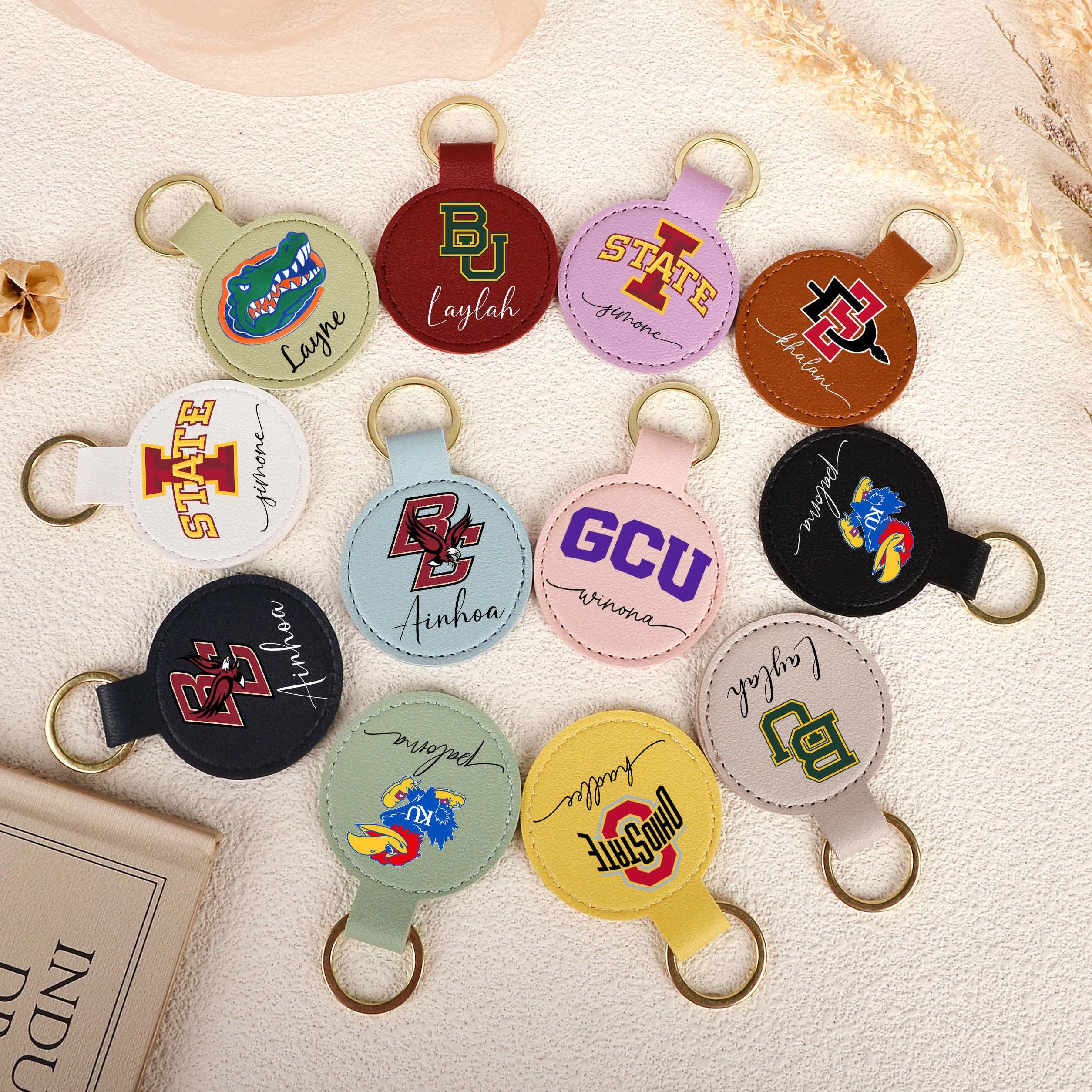 University Key Rings Custom University Logo Keychain, Graduation Gift, Class of 2026 Key ...