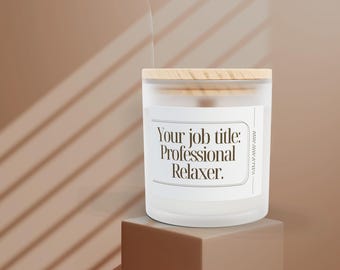 Positive Retirement Present, Out of Office Gift, Best Gift for Retired Colleague, Fun Retirement Present, Funny Goodbye Work Candle