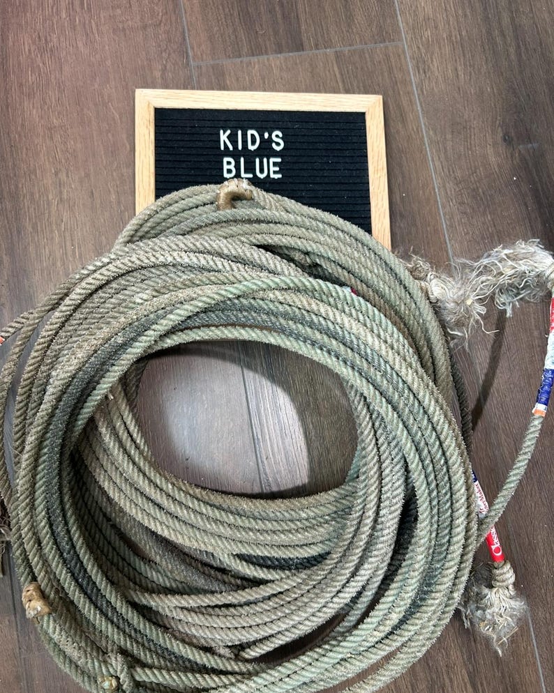 Kids Lasso Rope – 28 Ft | Youth Practice Roping Rope | Western Rodeo ...