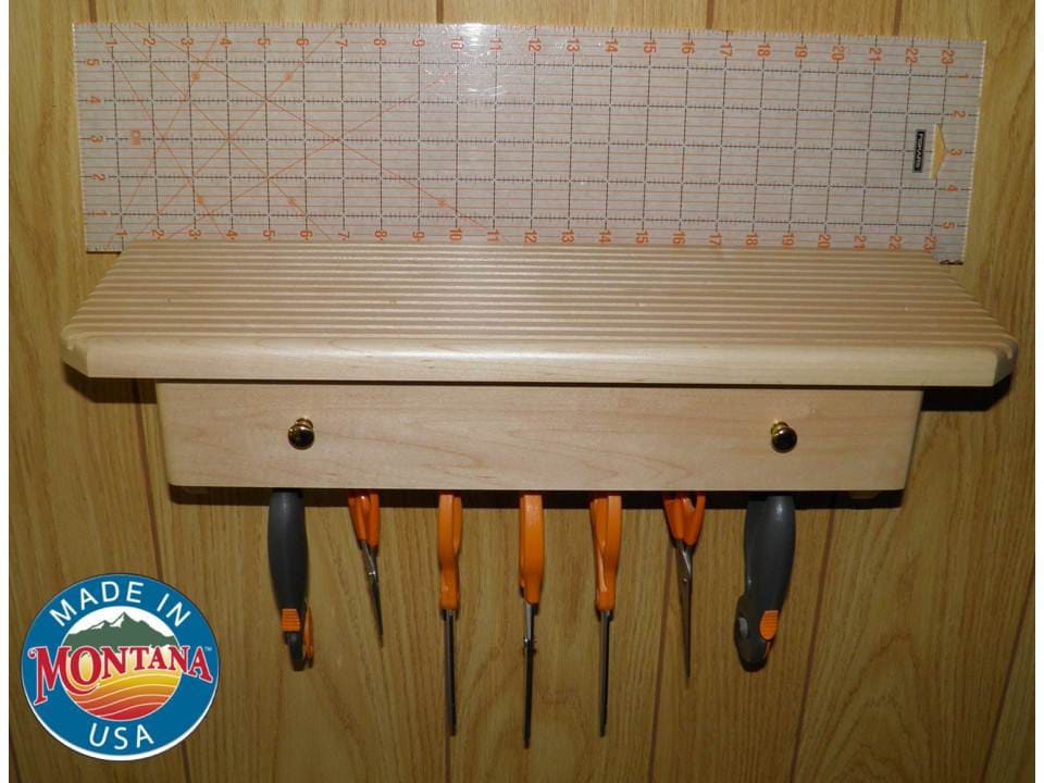 Ruler Rack for Sewing & Quilting Rulers /quilt Ruler Holder/ Holds 42  Rulers Sewing Room Organization/wallmounted 
