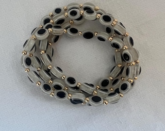 Evil eye beaded bracelets