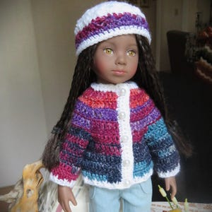 Crochet clothes for 13 1/2 14 inch Mini Pal Maru Friends Effner Doll various styles