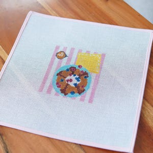 Brunch - Pancakes Needlepoint Canvas