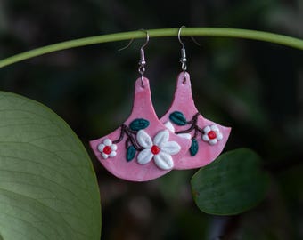 Handmade Polymer Clay Earrings – Scandinavian Design, Nickel-Free – Made in Finland