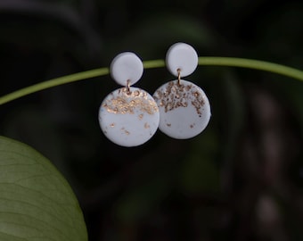Handmade Polymer Clay Earrings – Scandinavian Design, Nickel-Free – Made in Finland – Boho Earrings