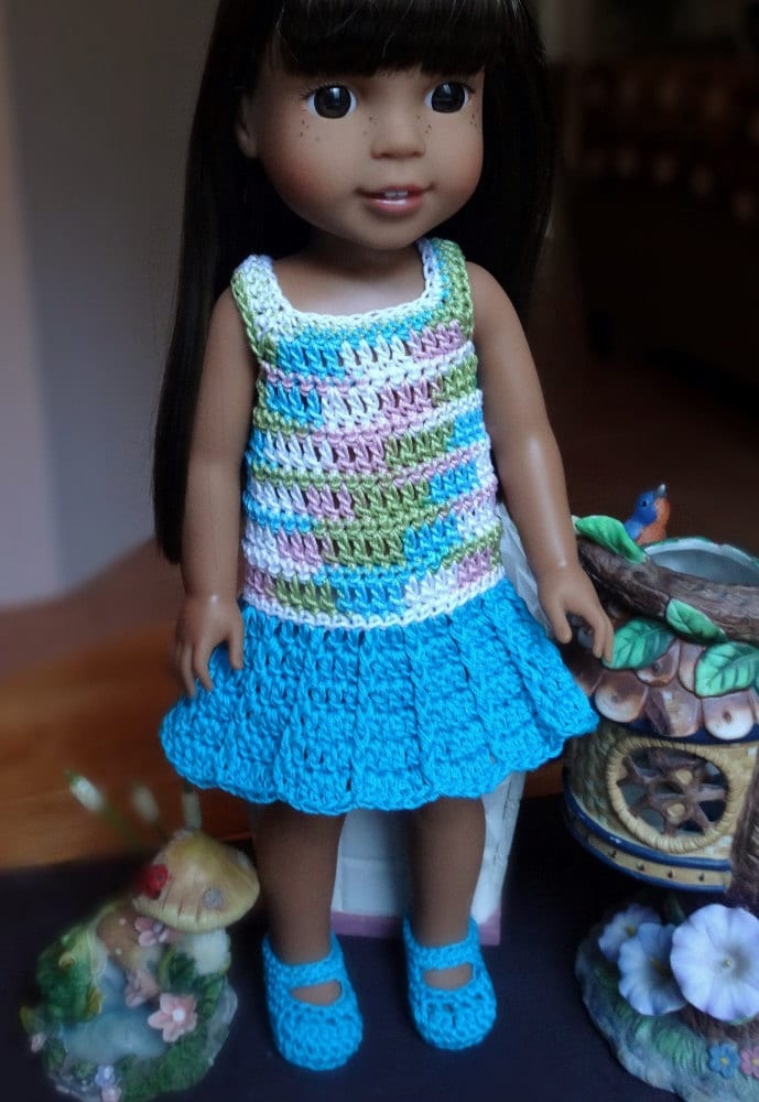 PDF PATTERN Crochet 14 15 Inch AG Wellie Wishers Doll 3 Thread Etsy UK