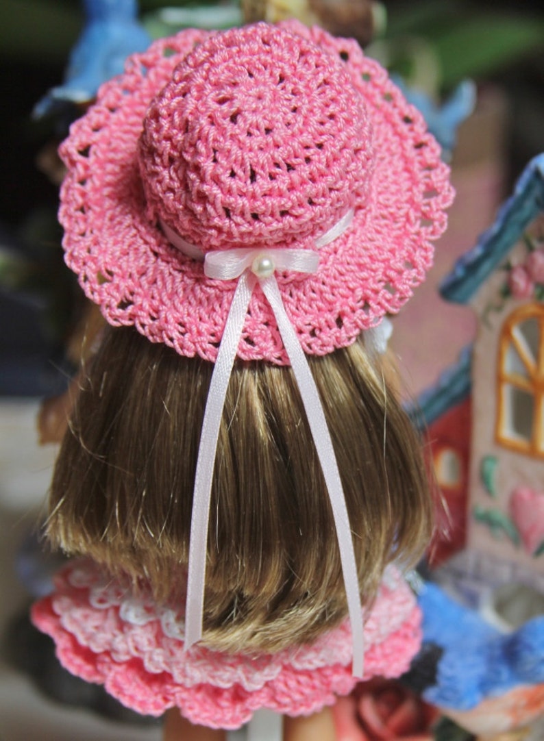 PDF PATTERN Crochet 6 Inch American Girl Mini Doll Dress Set Etsy