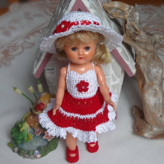 PDF PATTERN Crochet 7 1/2 8 Inch Ginny Madame Alexander Doll
