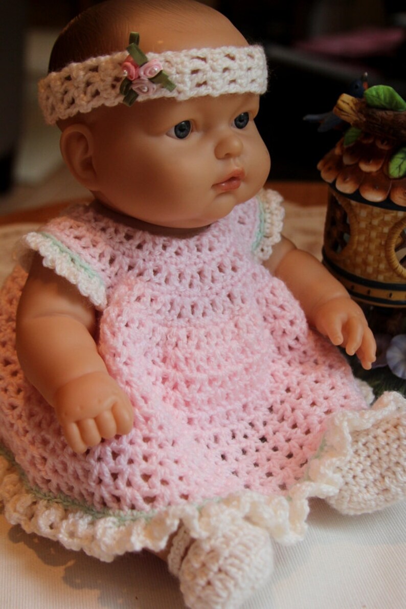 PDF PATTERN Crochet 12 13 14 inch LTL Berenguer Doll Thread Etsy España