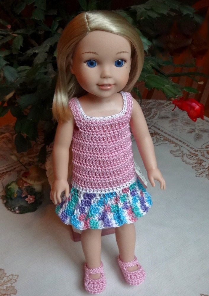 PDF PATTERN Crochet 14 15 Inch AG Wellie Wishers Doll 3 Thread - Etsy UK