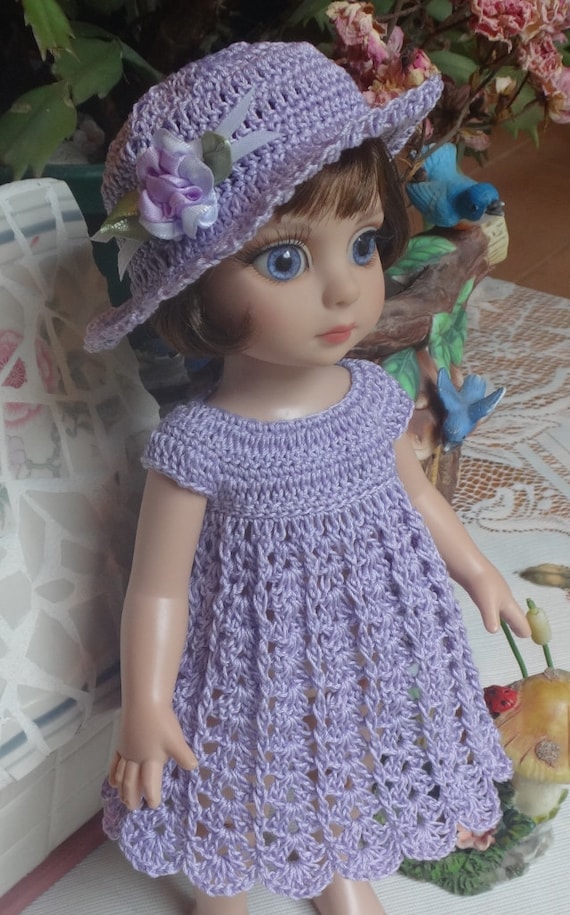 PDF PATTERN Crochet 10 Inch Tonner Ann Estelle Patsy Sophia Doll Dress  Empire Hat Maryjane Panty Bikini - Etsy
