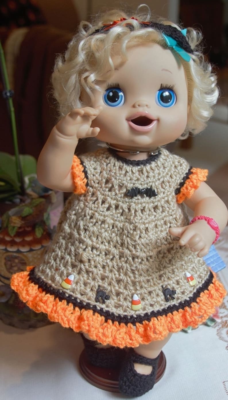 2 PDF PATTERN Crochet 16 17 inch Hasbro Baby Alive My Baby Etsy