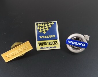 Volvo Lapel Pins, Volvo Hat Pins, Volvo Memorabilia