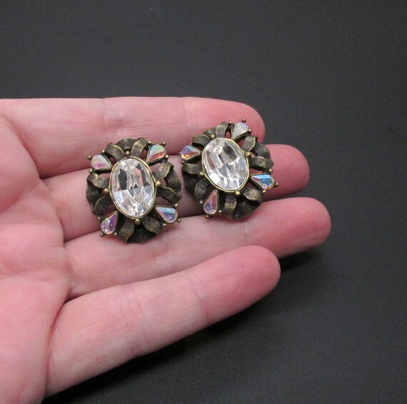 Jay Strongwater Earrings, Rhinestone Earrings, De… - image 3