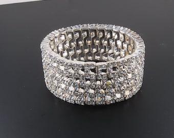Monet Rhinestone Stretch Bracelet