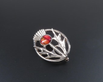 Scottish Thistle Brooch