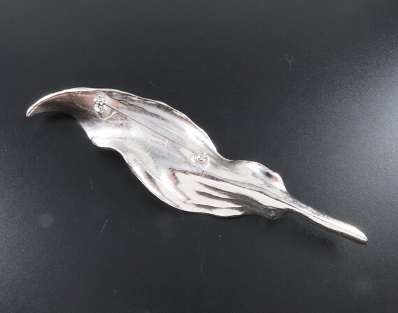 Large Trifari Leaf Brooch - image 3