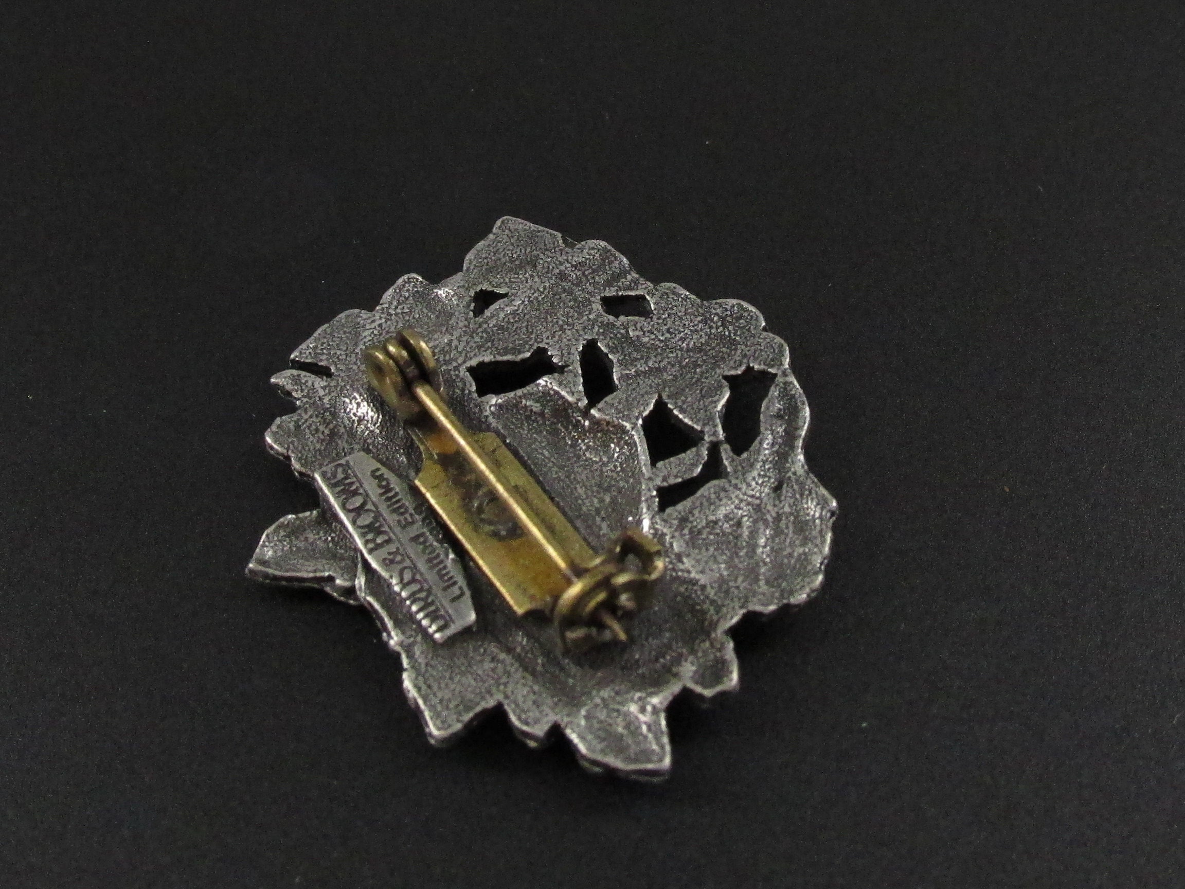 Birds and Blooms Brooch Butterfly Brooch Flower Brooch Etsy