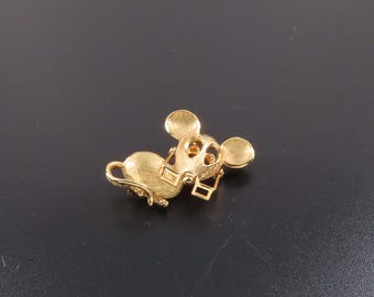 1973 Avon Spectacular Mouse Brooch