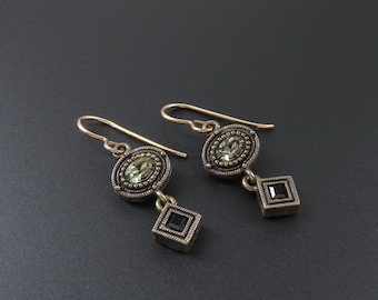 Patricia Locke Small Drop Crystal Earrings