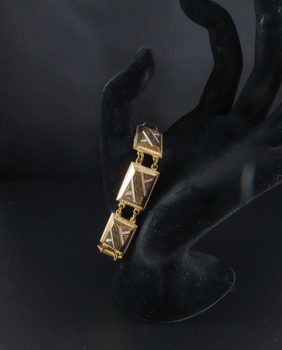 Damascene Panel Bracelet