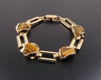 Tiger Eye Link Bracelet