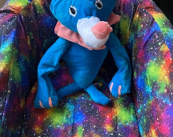 Derpy Shiny Popplio Inspired Plush Soft Minky Poseable Arms