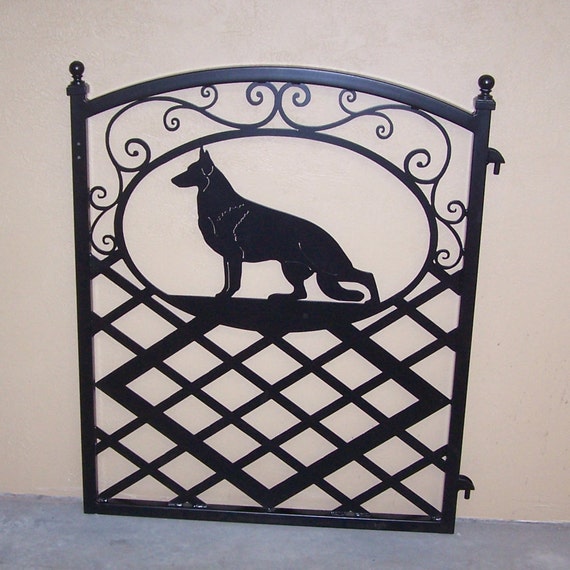 iron dog gate