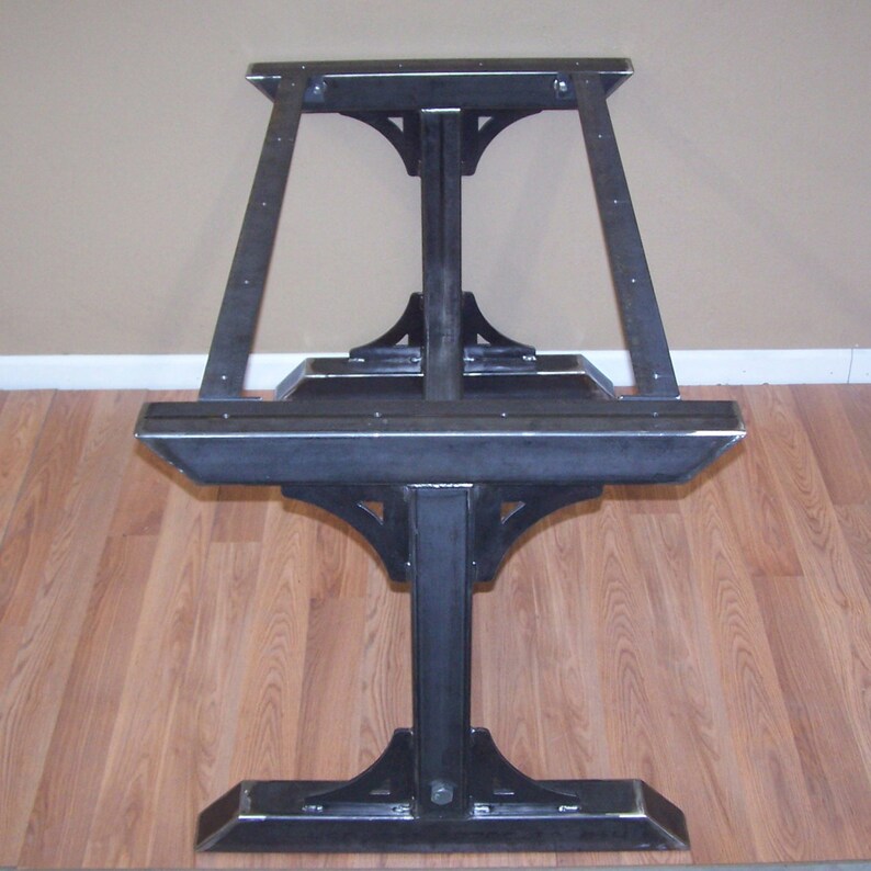 Industrial Steel Table Base Kitchen Island Bar Legs Massive Etsy UK
