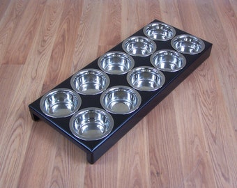 multiple puppy nursing station