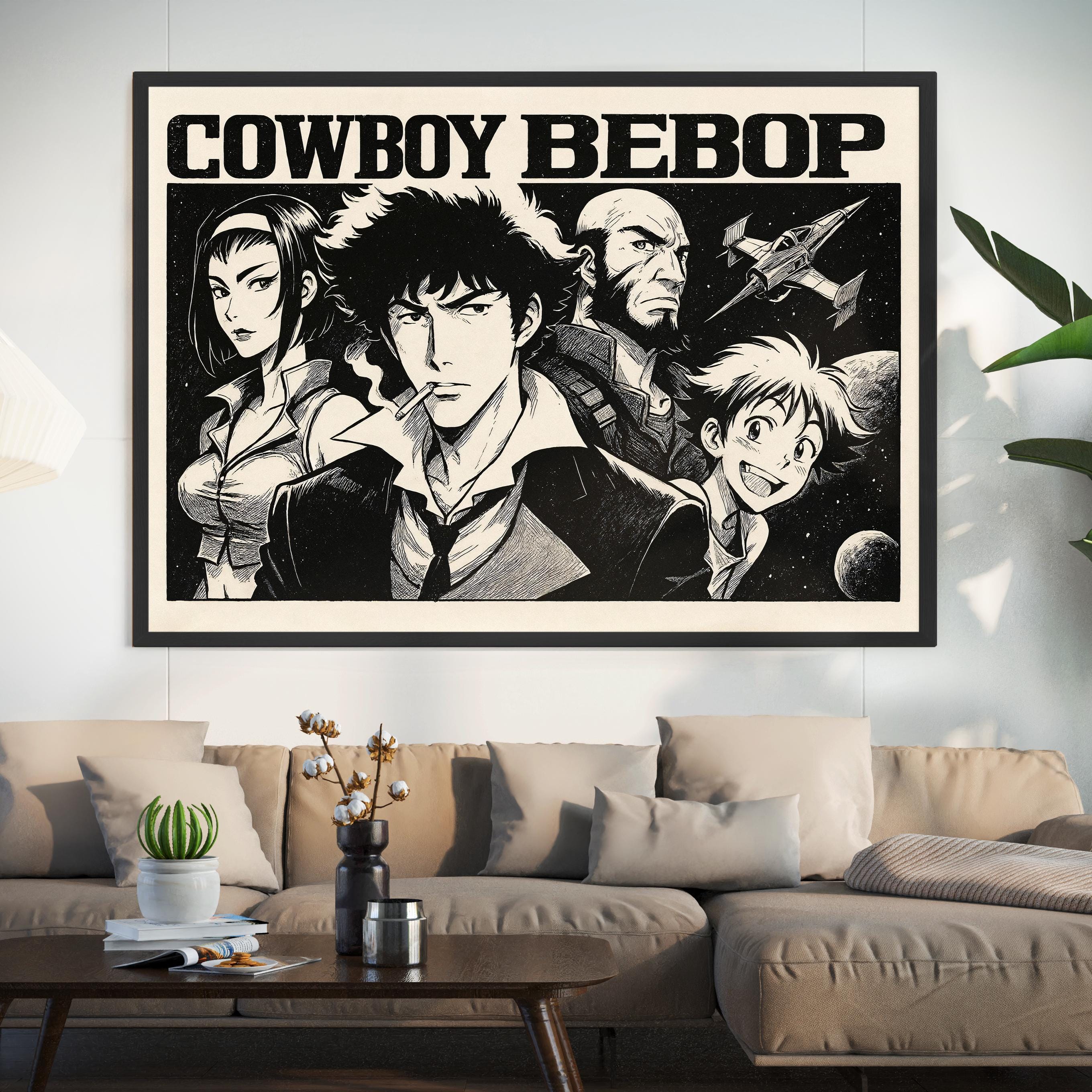 Cowboy Bebop Plüschdecke – 116,8x152,4 Cm, Aus Polyester, Weich, Waschbar, Mit Anime-Design