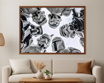 Stormtrooper Canvas Print: Star Wars Wall Art, Home Decor
