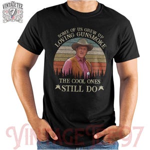 Gunsmoke T-Shirt: Vintage Western TV Show Fan Tee