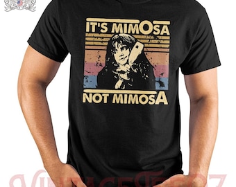 Es ist Mimosa Nicht Mimosa Vintage Retro Unisex Tshirt Multi Color