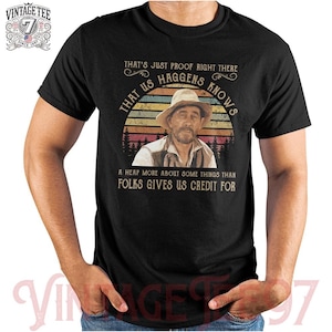 Gunsmoke Haggens T-Shirt: Vintage TV Show Tee