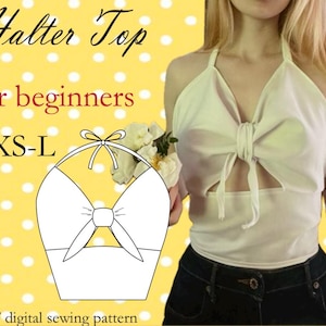 Summer Halter Backless Top