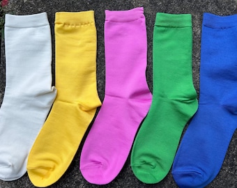 Colour fashion Socks, Made in Korea