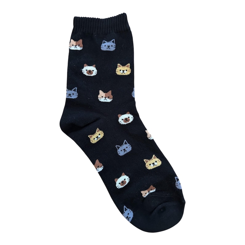 Calcetines de gato: regalo para amantes de los gatos. Hechos en Corea. imagen 7
