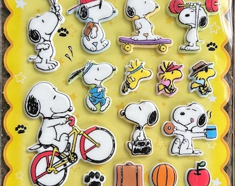 Snoopy Stickers - Officially Licensed - Peanuts Character Decals
