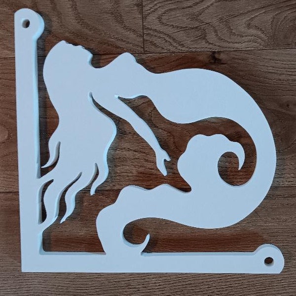 MERMAID, PVC Corner Bracket, Give your home the look of the Islands