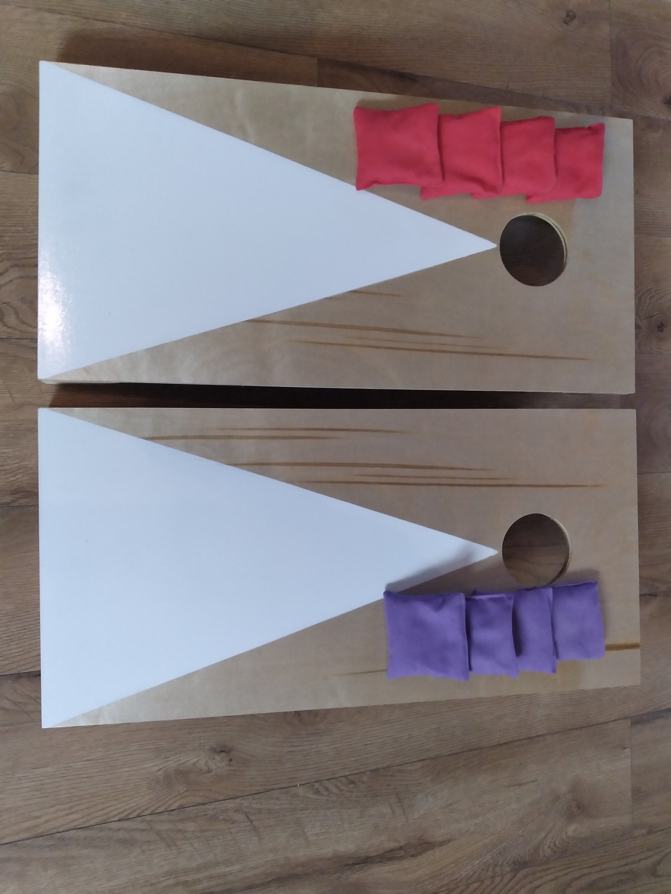Cornhole Game Half Scale for Home or Office Etsy