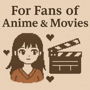 Custom Cross Stitch Pattern PDF – Your Favorite Character / Anime, Movie, Cartoon, TV Series / Instant Download