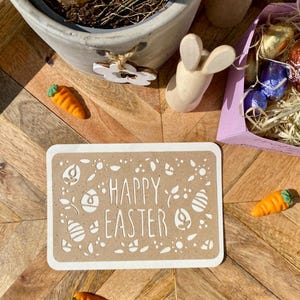 Postkarte „Happy Easter“  - Osterkarte - Grußkarte A6