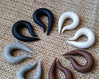 Small Hook Gauges Plugs/ BOGO -Buy 3 get 1 FREE - 4 PAIRS!